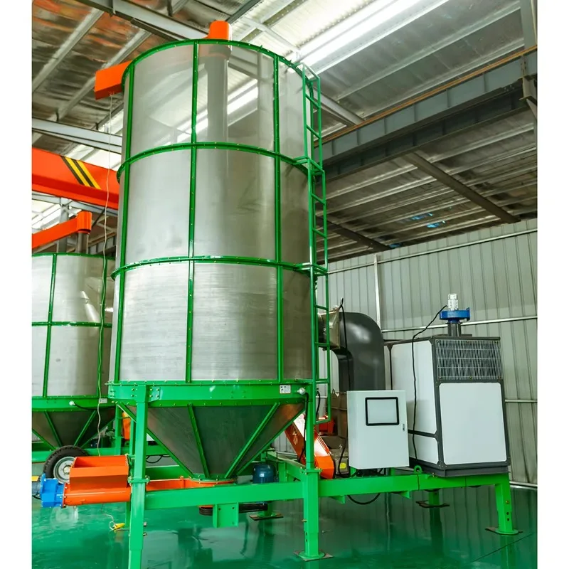 Bulk Grain Dryer Large Bin Structure One Time Load Mass Grain Meet Industrial Grain Depot Large Batch Drying Needs