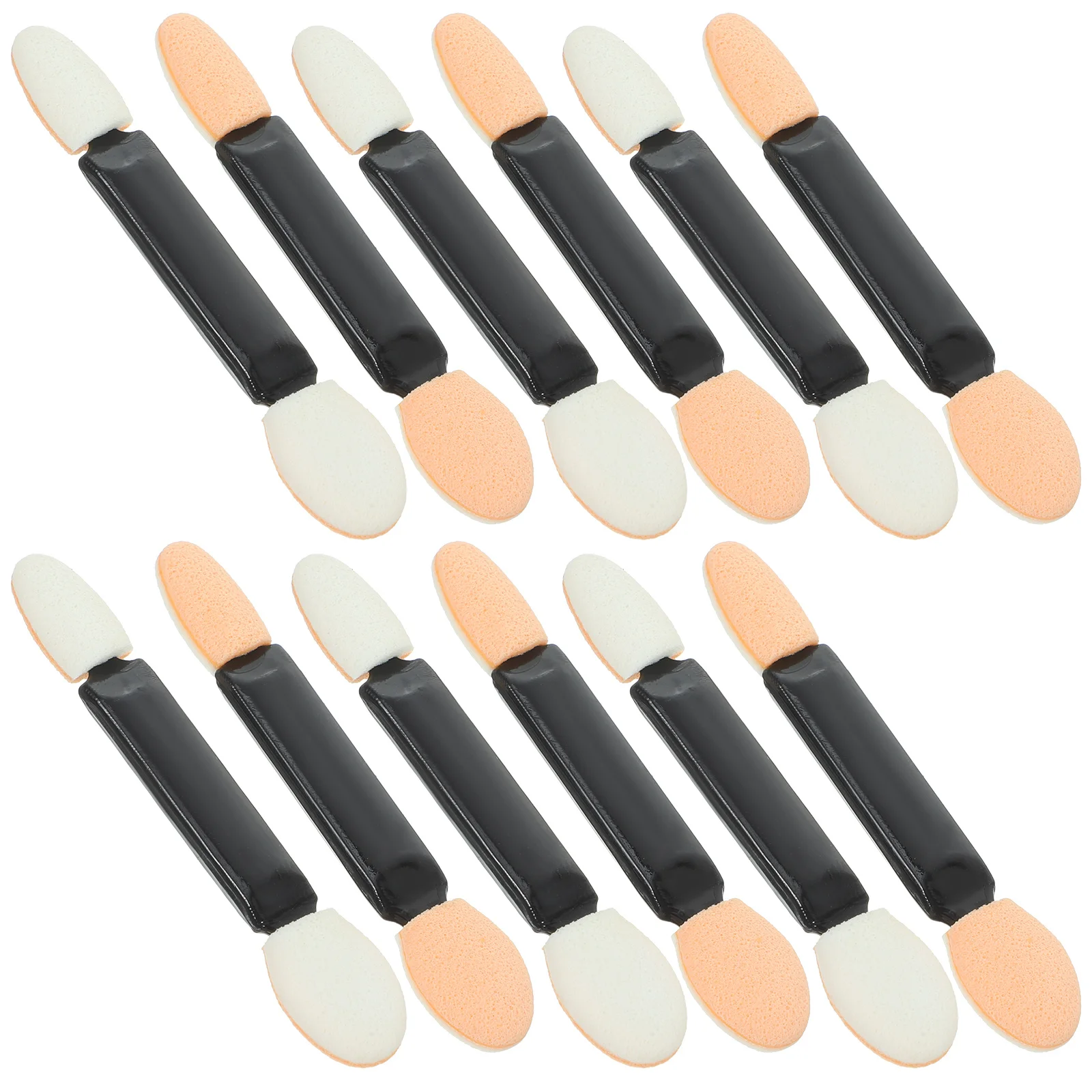 

50pcs Nail Art Sponge Brush For Manicure Powder Applicator Diy Eyeshadow Application Shiny Nail Beauty Tool Mirror Effect