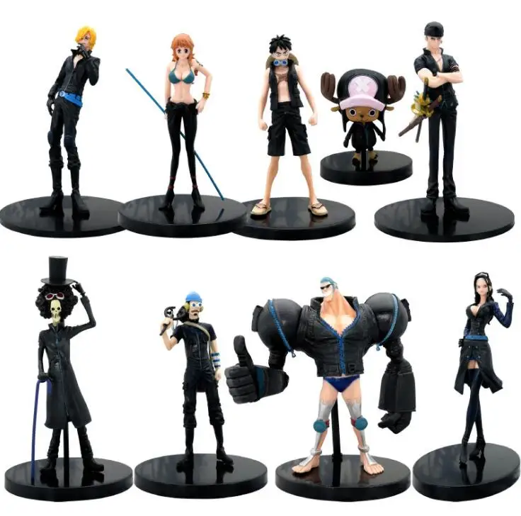 Anime DXF One Piece Film Gold Grandline Men 9pcs/set 15th