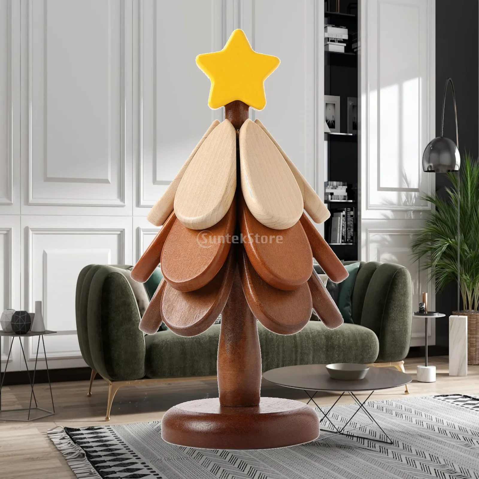 3x Insulation Mat Wooden Placemat Pot Holder Heat Resistant Pad Wooden Drink Coaster Wood Table Mat for Teapot Pot Utensils