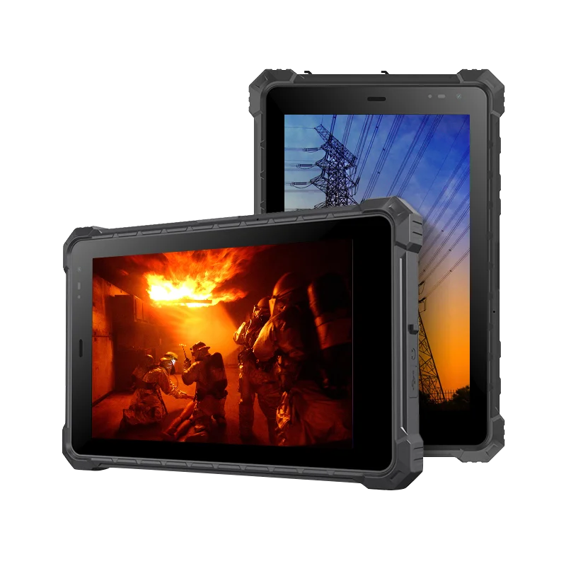 W80Y ATEX IP68 Waterproof 10 Inch Win 11 Rugged Tablet 5550mAh 7h 5mp+12mp Camera With 1D 2D Scanner Industrial Tablet