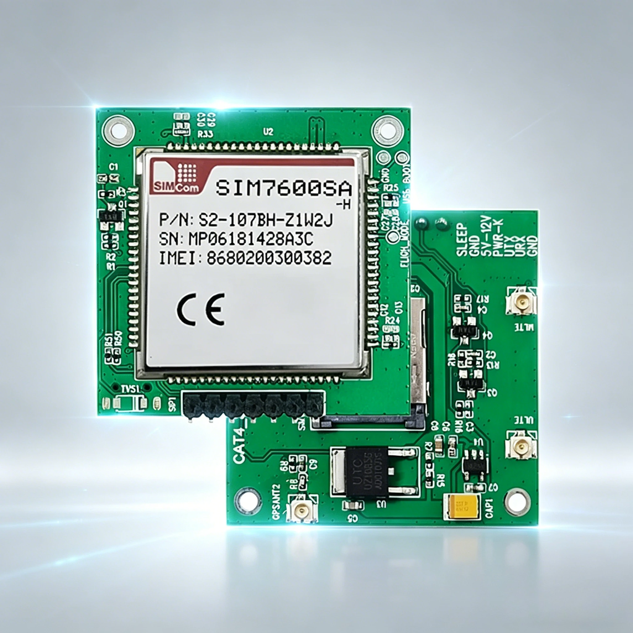 scheda-di-sviluppo-simcom-sim7600sa-h-lte-cat4-gnss-per-test-di-base
