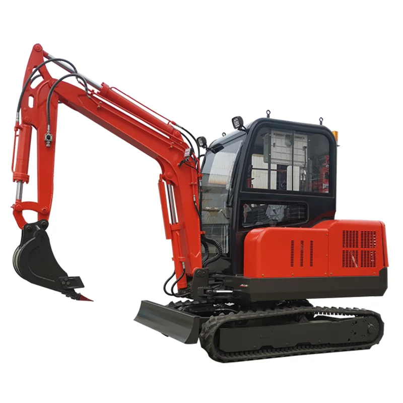 Customized Small Excavators 3Ton Are Suitable For Agriculture And Engineering Construction 3000 KG Mini Digger For Sale