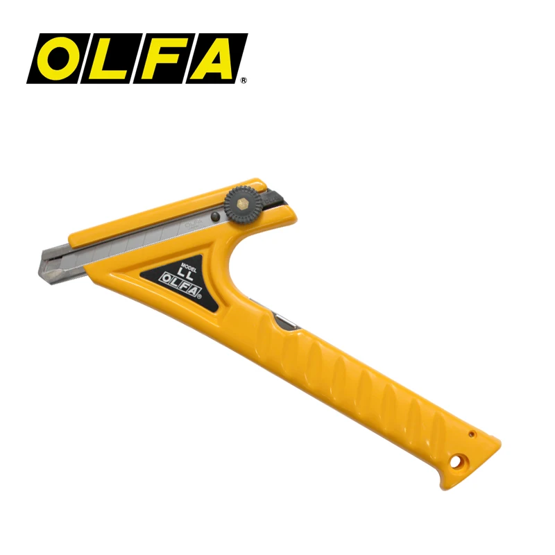 Japan OLFA 18mm Heavy Duty Large Art Knife LL Industrial Carpet Board Cutting Blade Two Handheld Intermediate Knife 1B