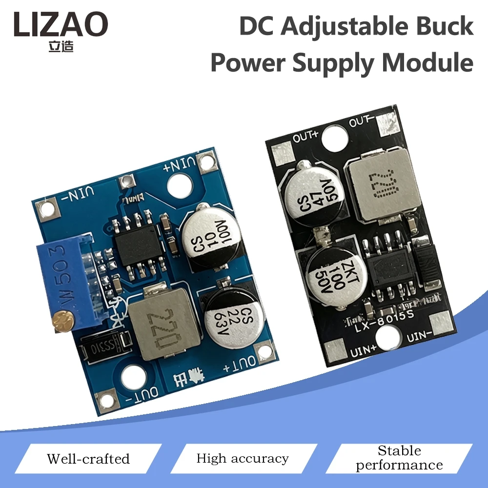 DC‑DC High Voltage Buck Power Supply Module 9‑80V Input 1‑62V Adjustable Output Step‑down Voltage Regulator Board