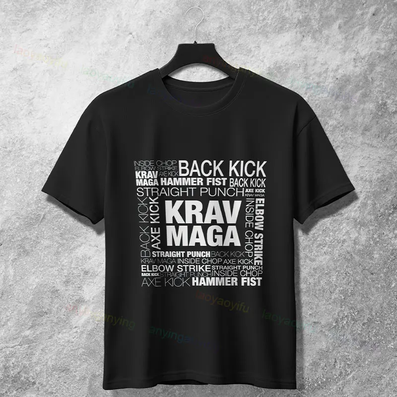 Camiseta gráfica divertida de los hematomas de Krav Maga son recuerdos para hombre y mujer, camiseta informal de manga corta de algodón puro, estilo informal
