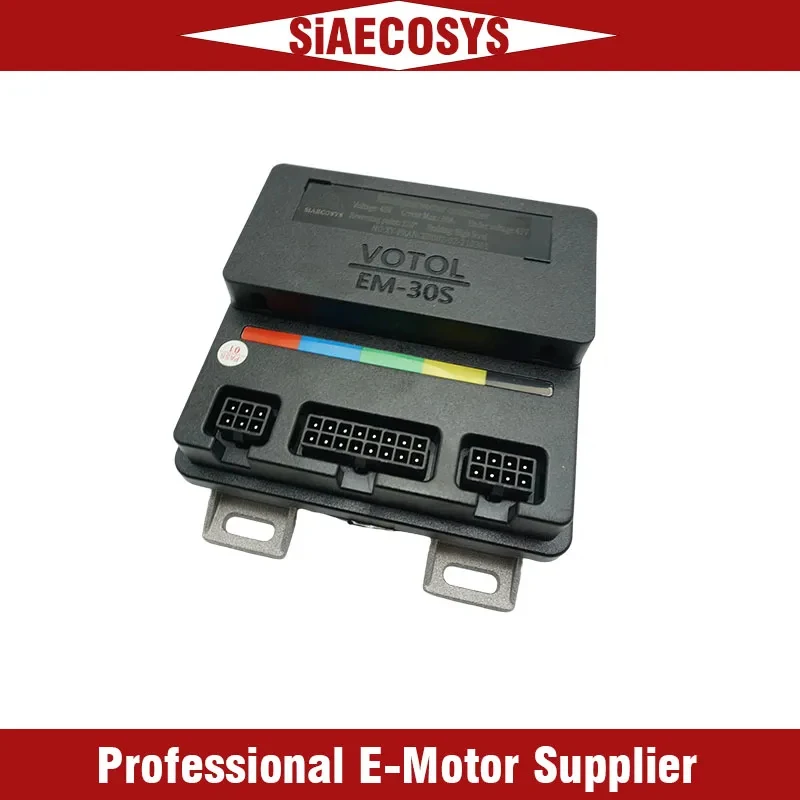 VOTOL EM30SP Brushless Motor Sine Wave Controller 48V-72V 37A BLDC Electric Motor Programmable Waterproof IP67 Controller