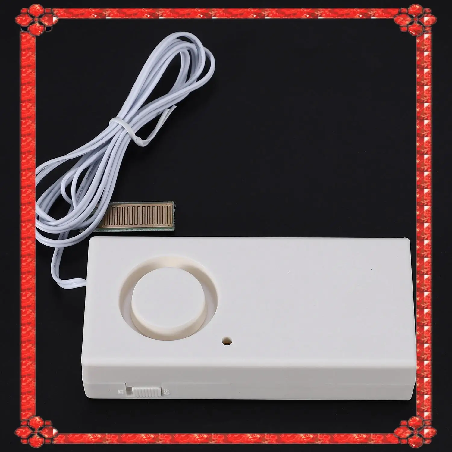 Entrega en 24 horas, Detector de alarma de inmersión en agua de desbordamiento, alarma de fuga, Detector de desbordamiento de nivel de agua, alarma con Sensor
