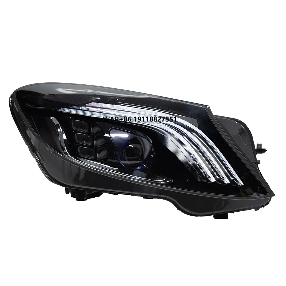 Auto LED Headlight Projector Lens for  S-Class W222 W223 S350 2013-2020 Dynamic Signal Head Lamp Drl Automotive