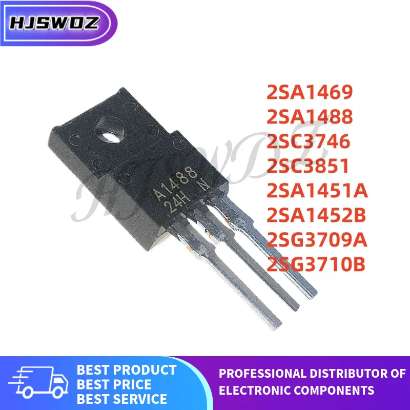 10PCS TO-220F C3709A A1452B C3710B A1469 C3746 A1488 C3851 2SA1451A 2SC3709A 2SA1452B 2SC3710B 2SA1469 2SC3746 2SA1488 2SC3851