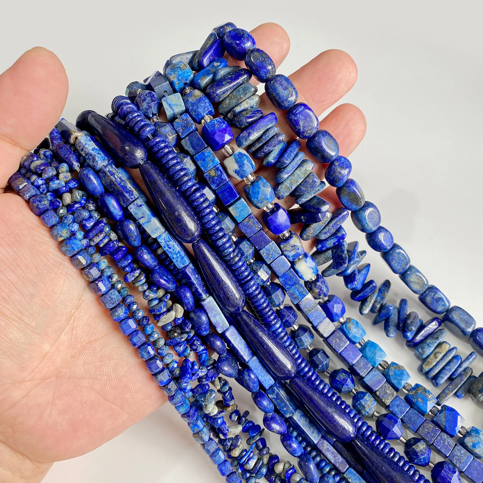 Синие бусины из лазурита, нату – обзор и цена Crimp Bead Tube