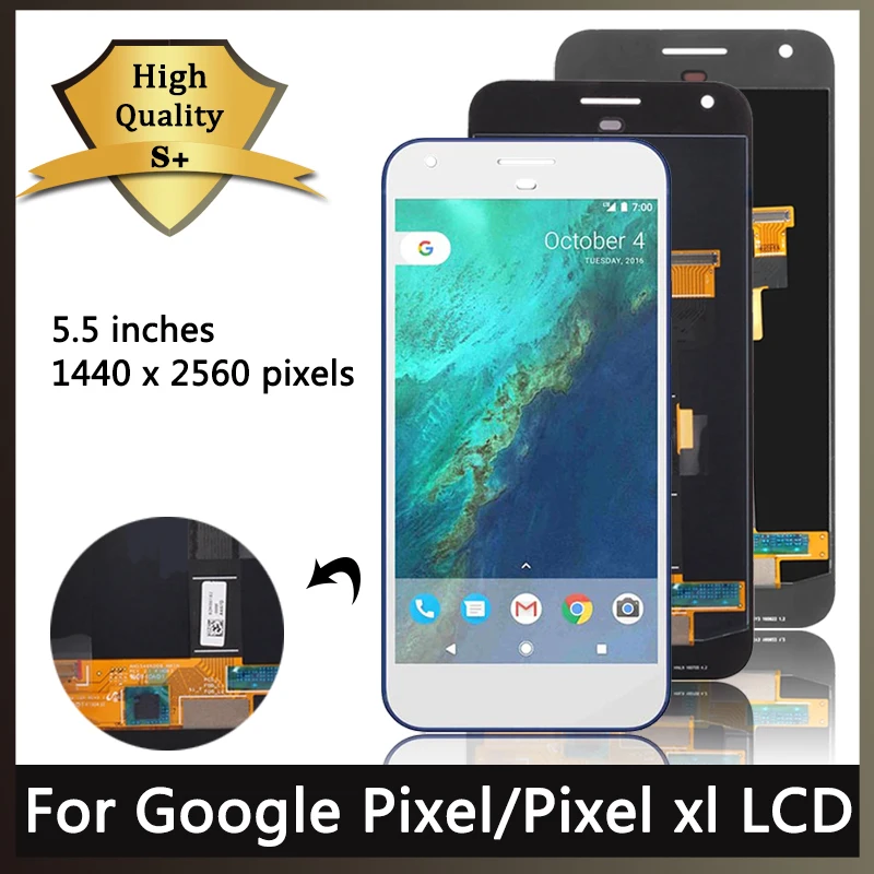 

Original AMOLED For HTC Nexus M1 Google Pixel XL LCD Touch Screen Digitizer Assembly Nexus S1 Google Pixel LCD Replacement