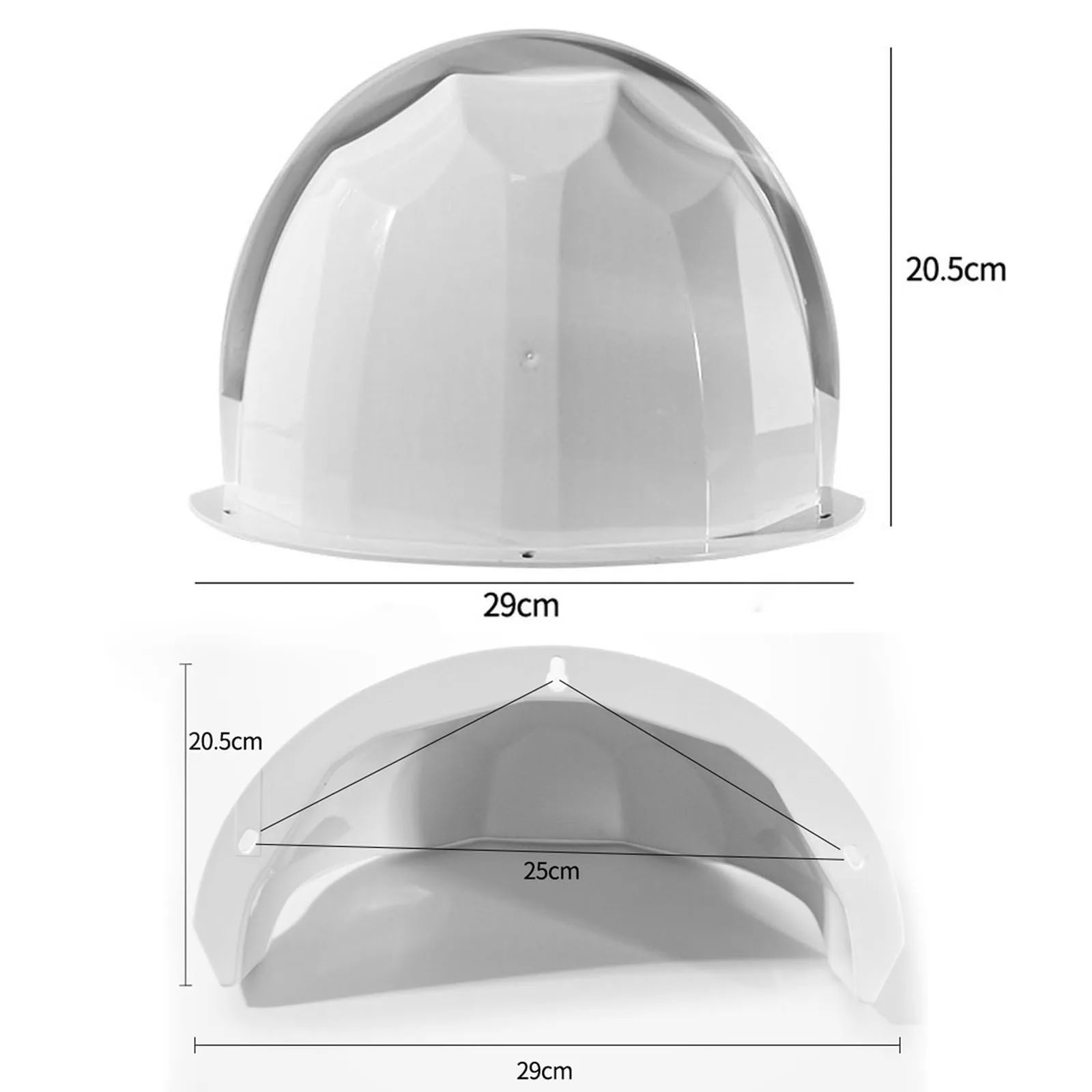 Security Camera Top Cover Protective Roof Accessory Simple Installation Professional Durable Waterproof Rain Sun Shade Universal