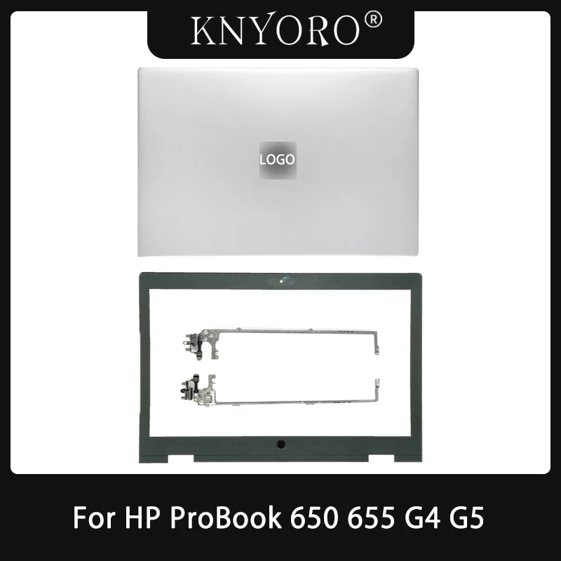 Nowy oryginał do HP ProBook 650 655 G4 650 G5 tylna pokrywa Lcd pokrywa przednia zawiasy LCD górna obudowa do laptopa pokrywa obudowy 650 G4 G5