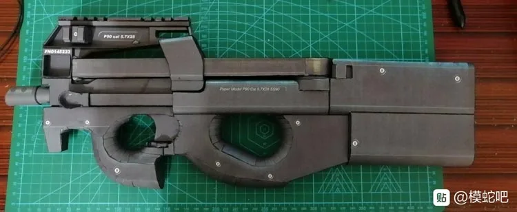 3Dジグソーパズルfn p90,1:1スケール,教育玩具,DIY用