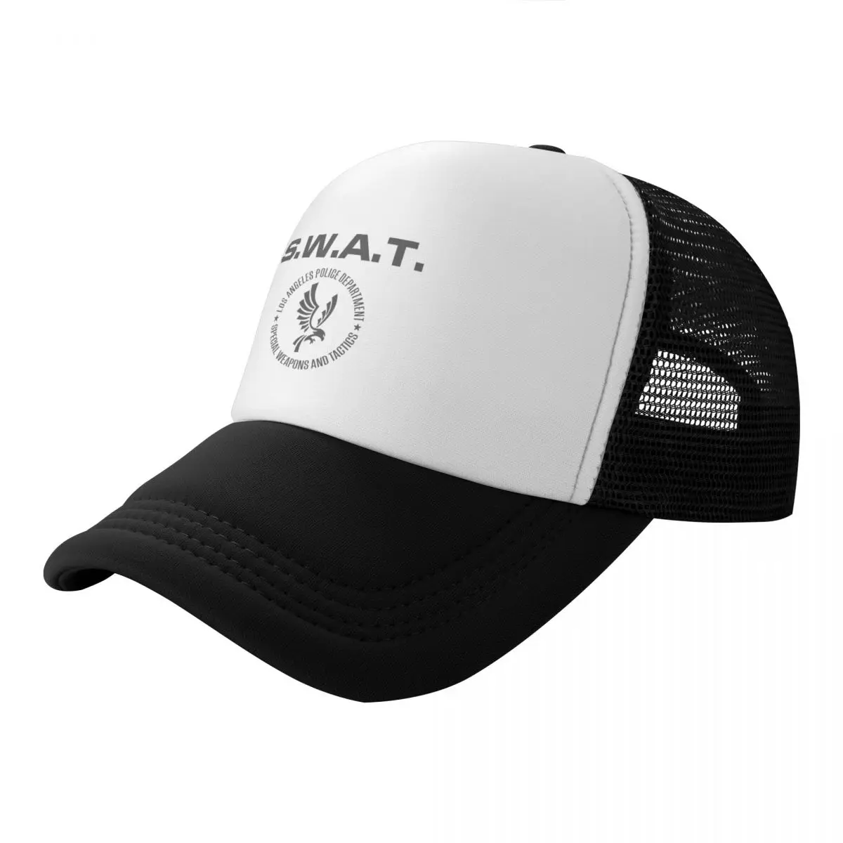 Swat Lapd Los Angeles Police Dep Tv Series S.W.A.T. Reboot Inspired Baseball Cap Trucker Hats Breathable Premium