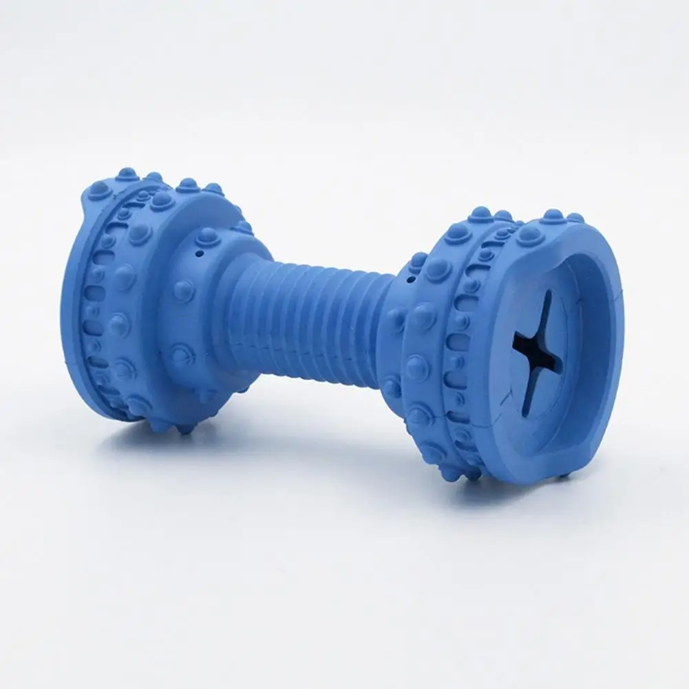 Durable Dog Chew Toys for Destructive Chewing Prevention Medium/large Dog Toy Leaning Tower Rattle with Sound Food for Anxiety