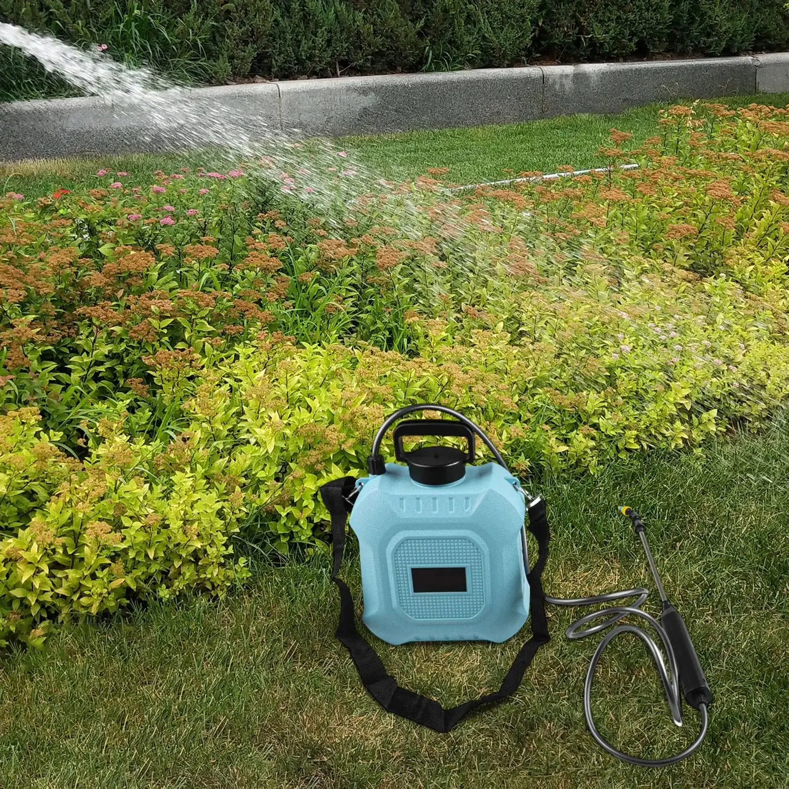 Battery Powered Garden Sprayer USB Rechargeable 5L/8L With Adjustable Wand Sprayer Replacement Accessories