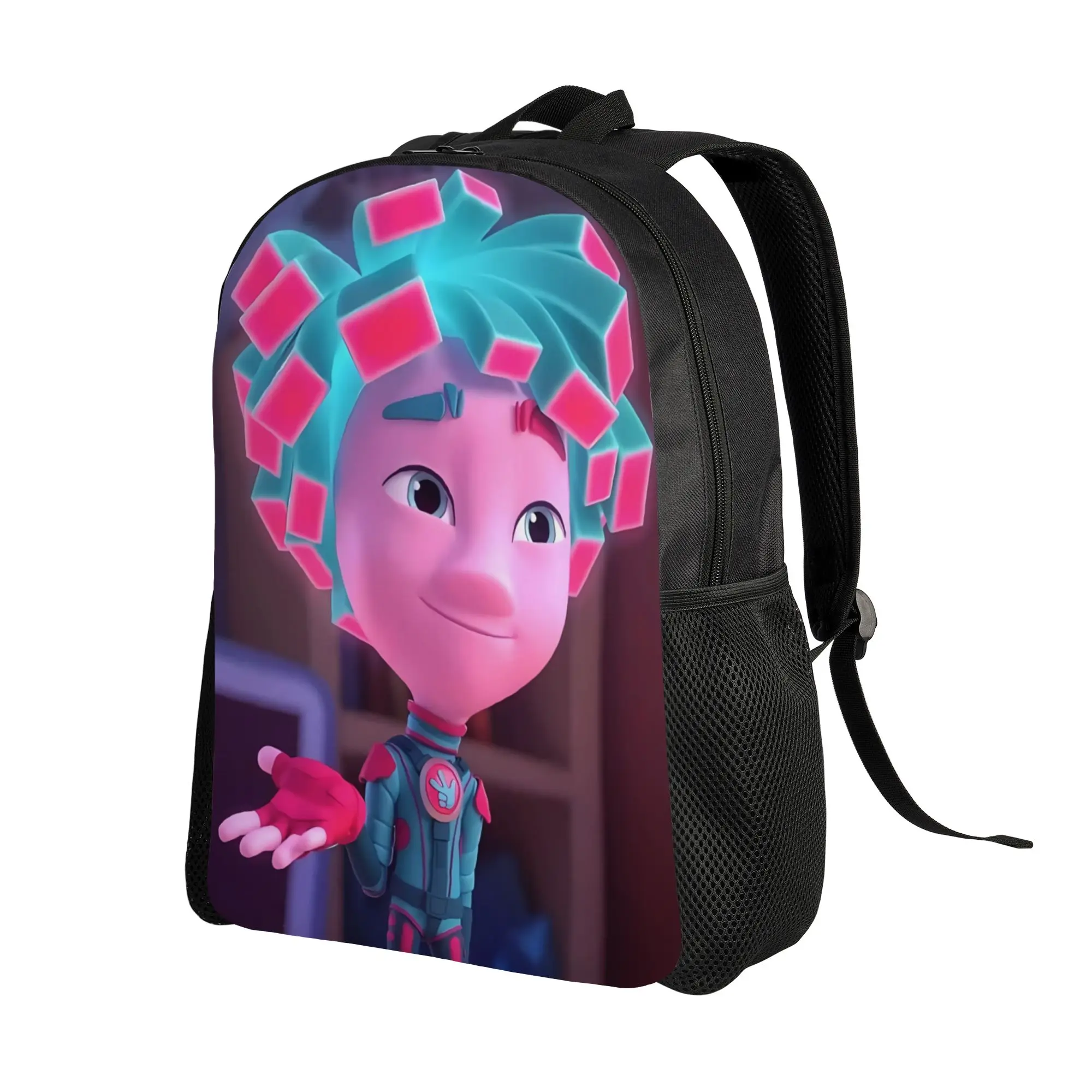 The Fixies Backpack  University Backpacks Student High Quality Breathable School Bags Casual Rucksack