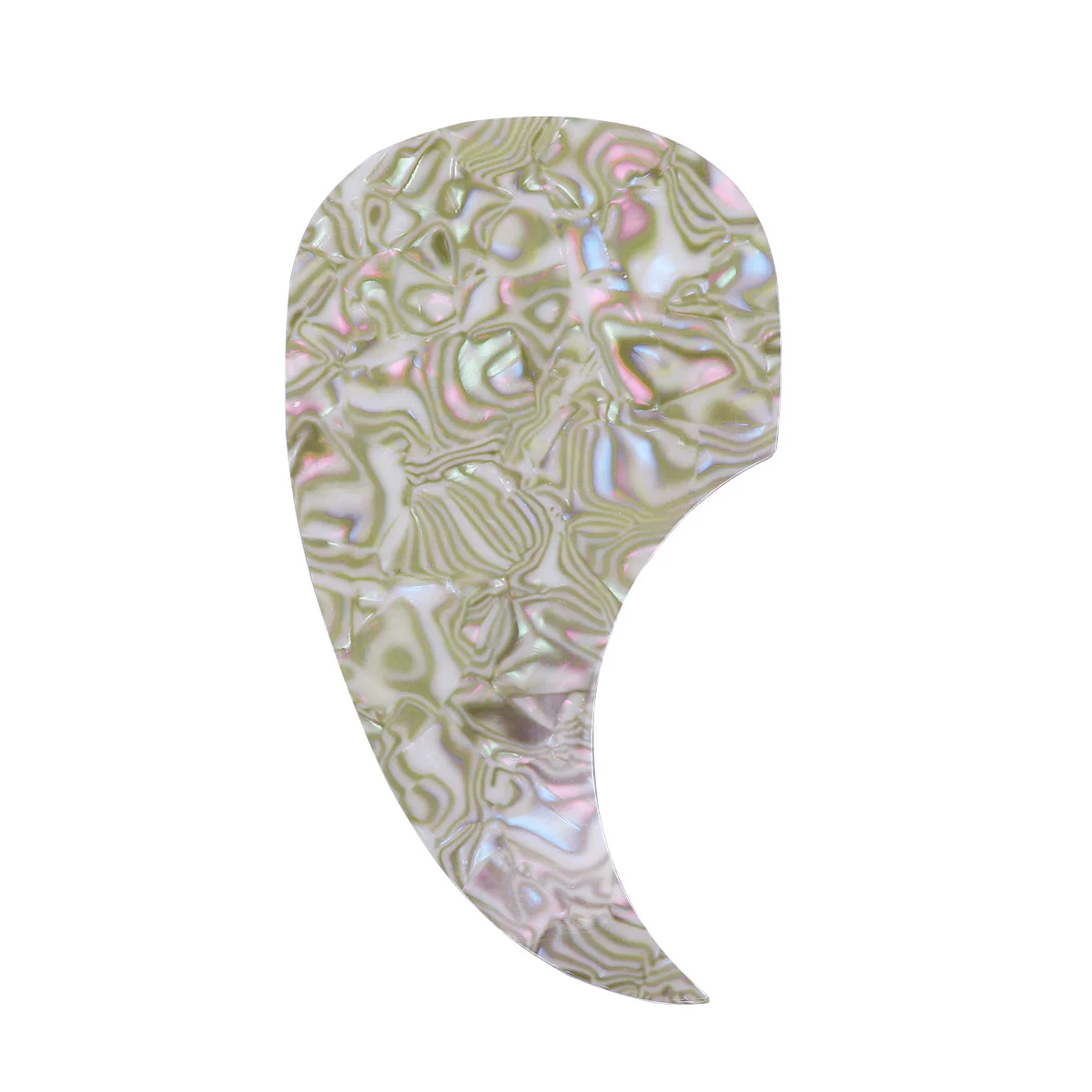 

Guitar Pickguard Anti-Scratch Guard Plate Self-adhesive Pick Guard Sticker for Acoustic Guitar Parts 128mm