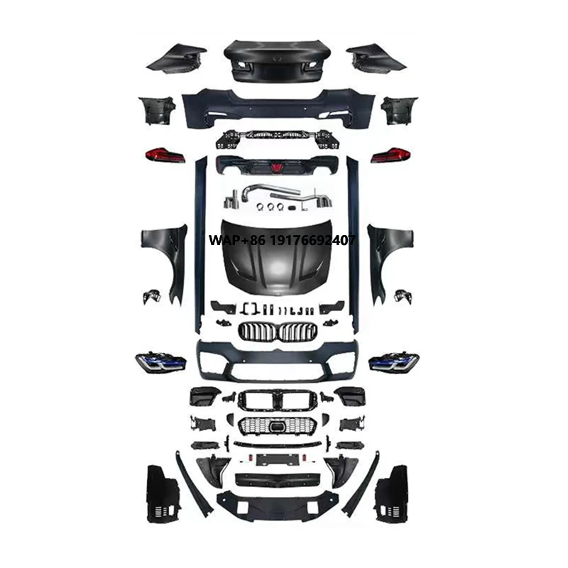 

Body Kit for’BMW 5 Series F10 F18 Facelift to 2023 G30 F90 M5 Car Bumper Front Bumper Rear Bumper Side Skirt (Need to Cut)