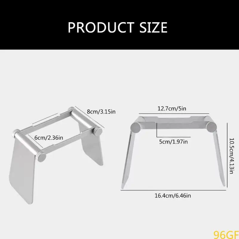 96gf Machine café pliant léger Base café Filtre tasse tasse support support Rack Racklable pour expresso