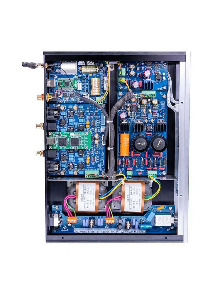 Audiophile DAC Dual Core PCM1794 Decoder AK4118 Receive Multiple Input APP Lossless Playback RCA Balanced