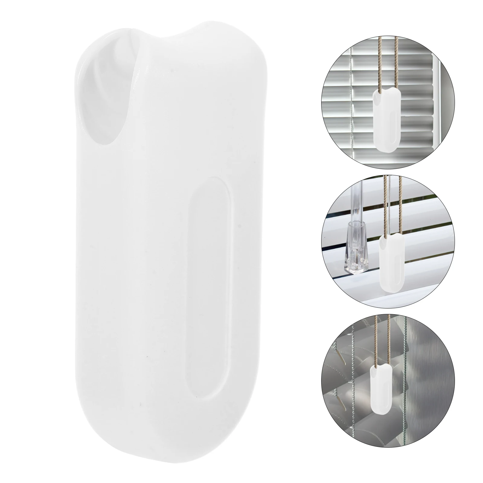 2 Pcs Blinds Accessories Cord Weight for Roller Shades Window Tensioner Device Holder Baby Proof Cords Cordless