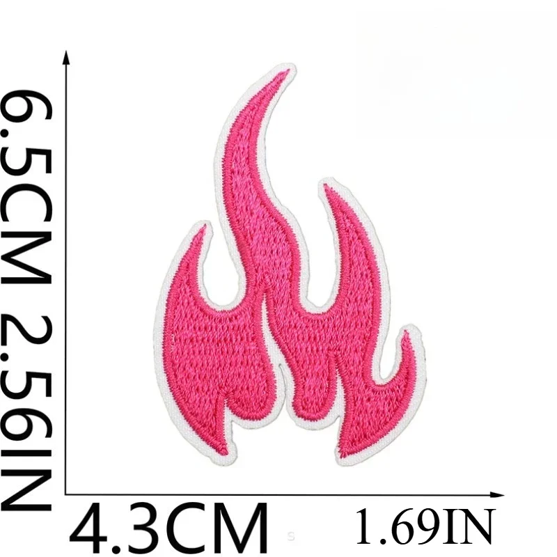 Розовая-тканевая-наклейка-с-вышивкой-для-девочек-западная-джинсовая-серия-западные-регионы-пустынный-огонь-компьютерная-вышивка-этикетка-для-глажки