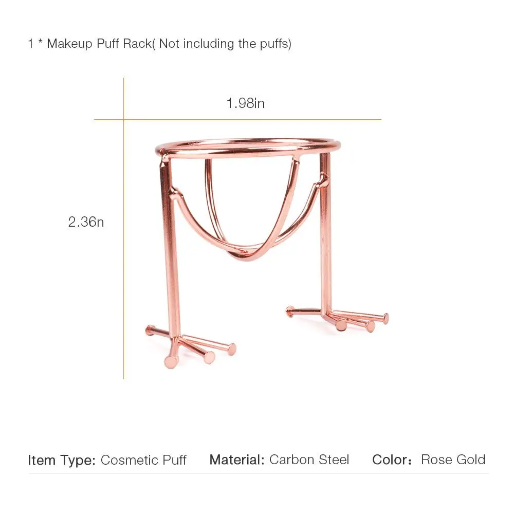 Support de séchage pour éponge de mélange, étagère de support, porte-outil, présentoir, bouffée de poudre T1