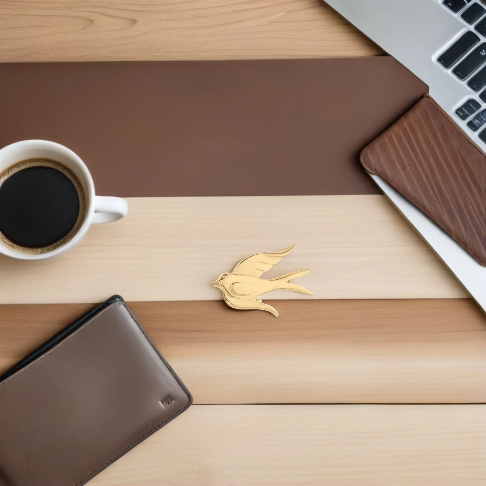 

2pcs Brass Sculpture Metal Decorative Vintage Ornament Figurines Farmhouse Modern Home Bedroom Living