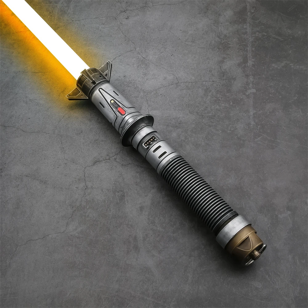 Lightsaber Neo Pixel SNV4 Smooth Swing Metal Handle Weathered LED Strip Blade Christmas Gift Toys Laser Sword Replica Baylan