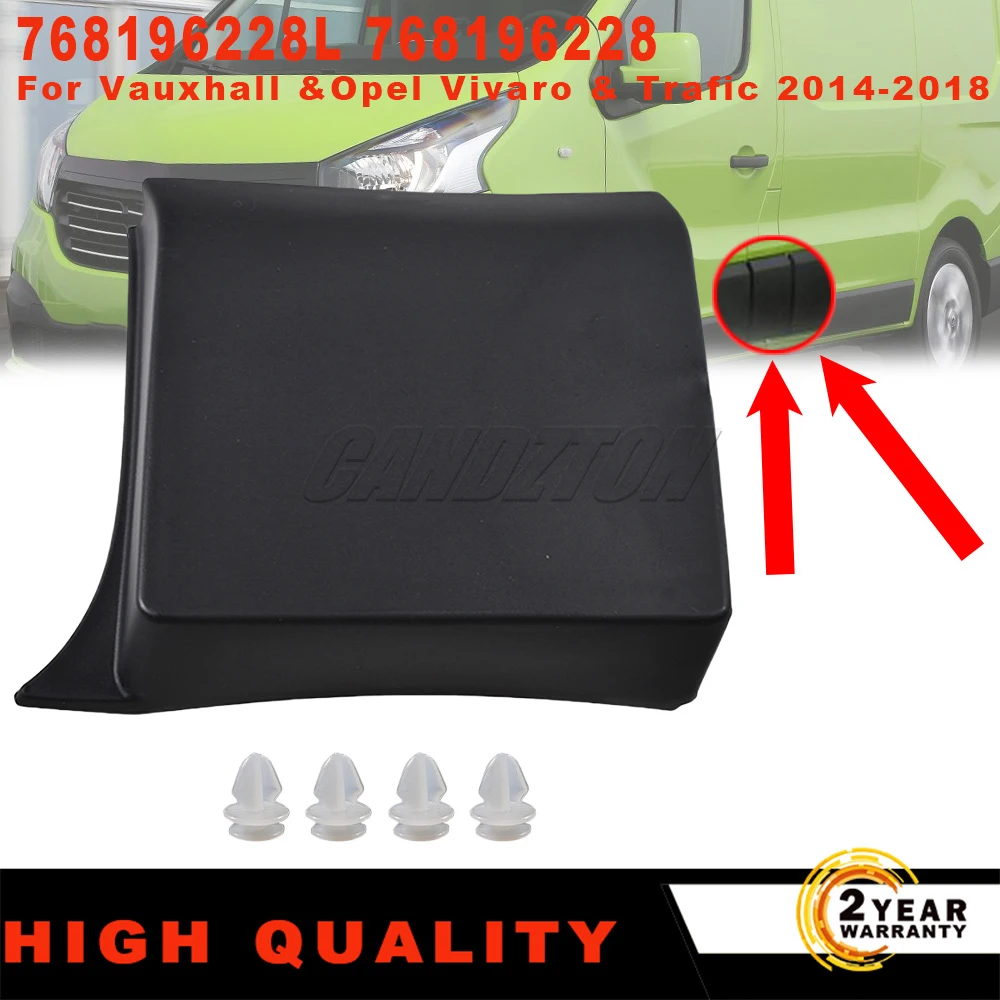 

Новая крышка панели отделки внешней двери левой стороны 768196228 L для Vauxhall, Opel Vivaro и Trafic 2014-2018 автомобильные аксессуары 768196228