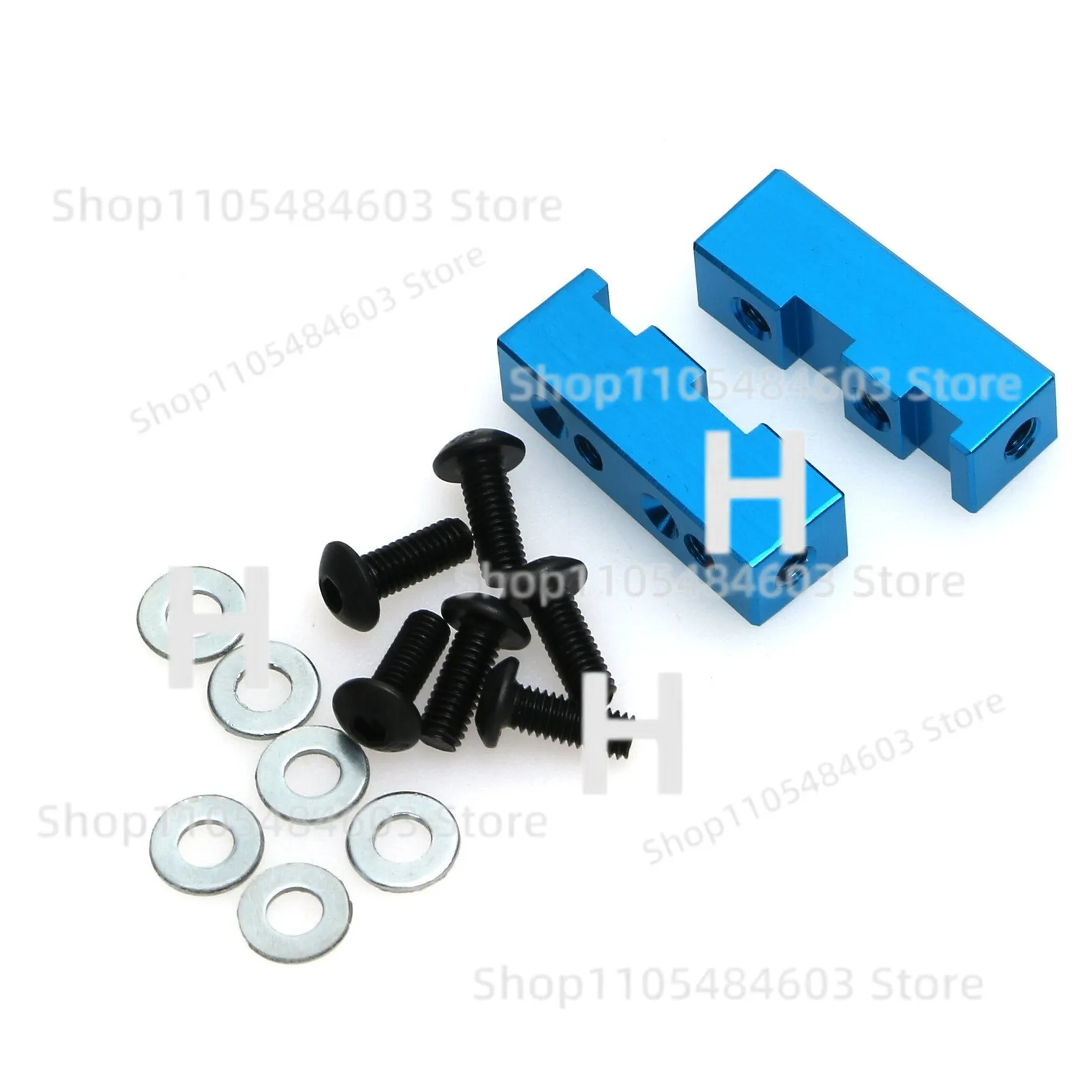 FOR Aluminum Servo Mount for Tamiya G6-01 GF-01 WR-02 54587 RC Car