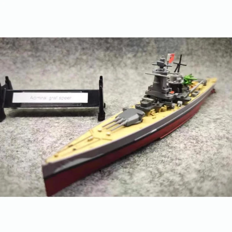 

AMER 1/1000 Admiral graf Speer миниатюрный линкор из сплава модель линкора статическая коллекция украшенные праздничные подарки игрушки