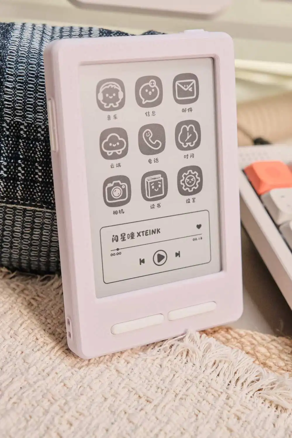 XTEINK X3 E-Ink Reader Pełna obudowa ochronna z nadrukiem 3D, odporna na wstrząsy obudowa do czytnika e-booków XTEINK X3 o przekątnej 3,7 cala — zdjęcie produktu 6