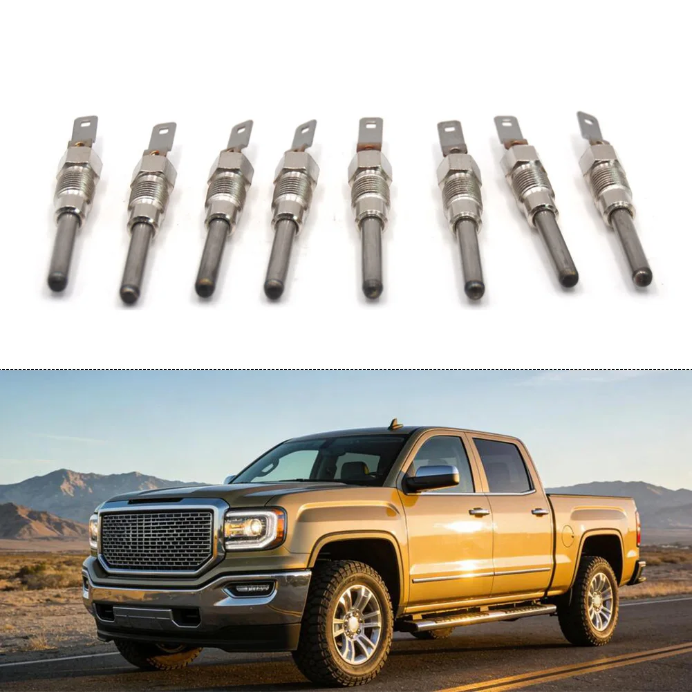 

8PCS Car Spark Glow Preheating OEM 25168651, 0250202126 For GMC For C1500 C2500 C3500 K1500 K2500 K3500 V1500