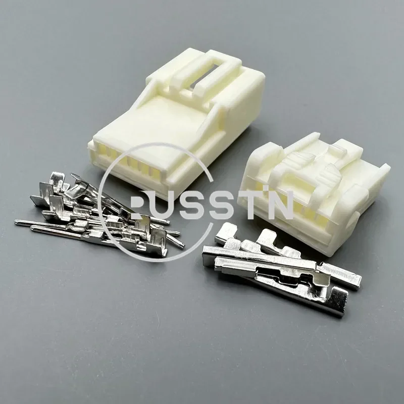 1 Set 6 Pin Automotive Rear View Camera Socket Car Connector AC Assembly For Nissan 7282-8663 7283-8660