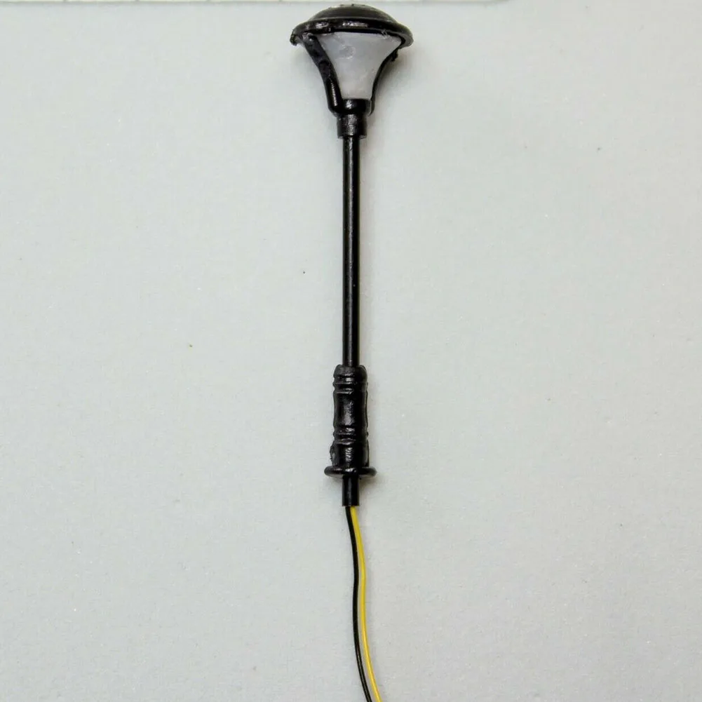 Warm White LED Lamps, Metal Z Shape, Pack of 10, Adjustable Height, Resistor Required for 12V Power Connection