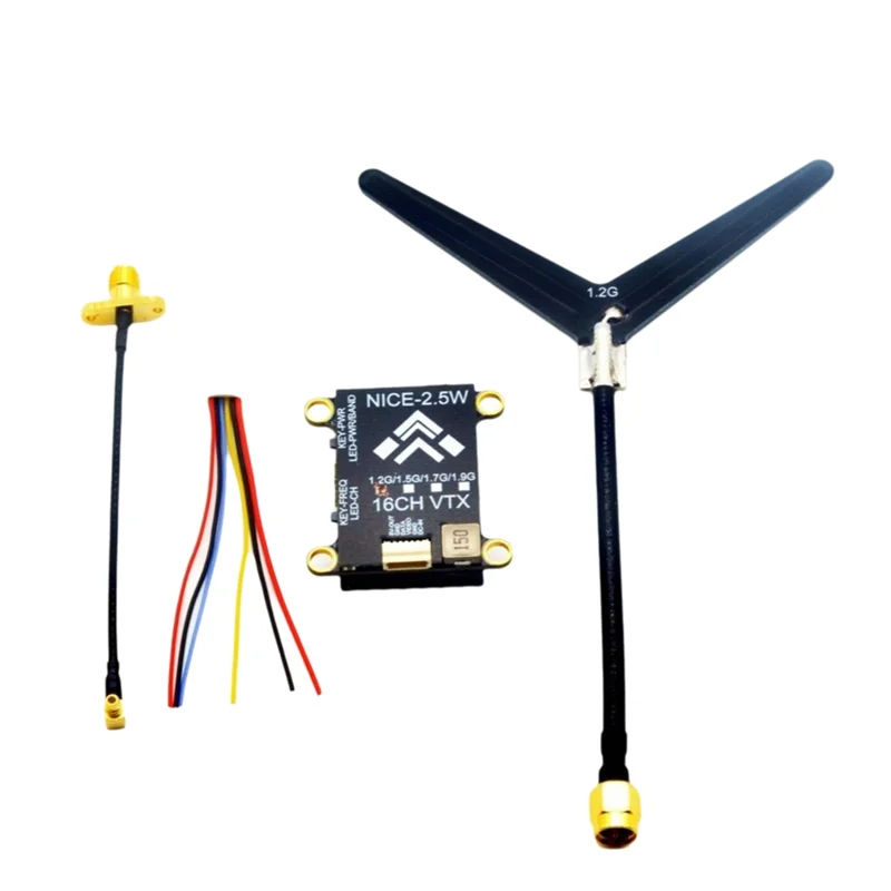 A04F-1.2G 1.3G 1 Вт/1,6 Вт/2 Вт FPV VTX 1000 МВт 1600 МВт 16-канальный FPV видеопередатчик для FPV RC Drone