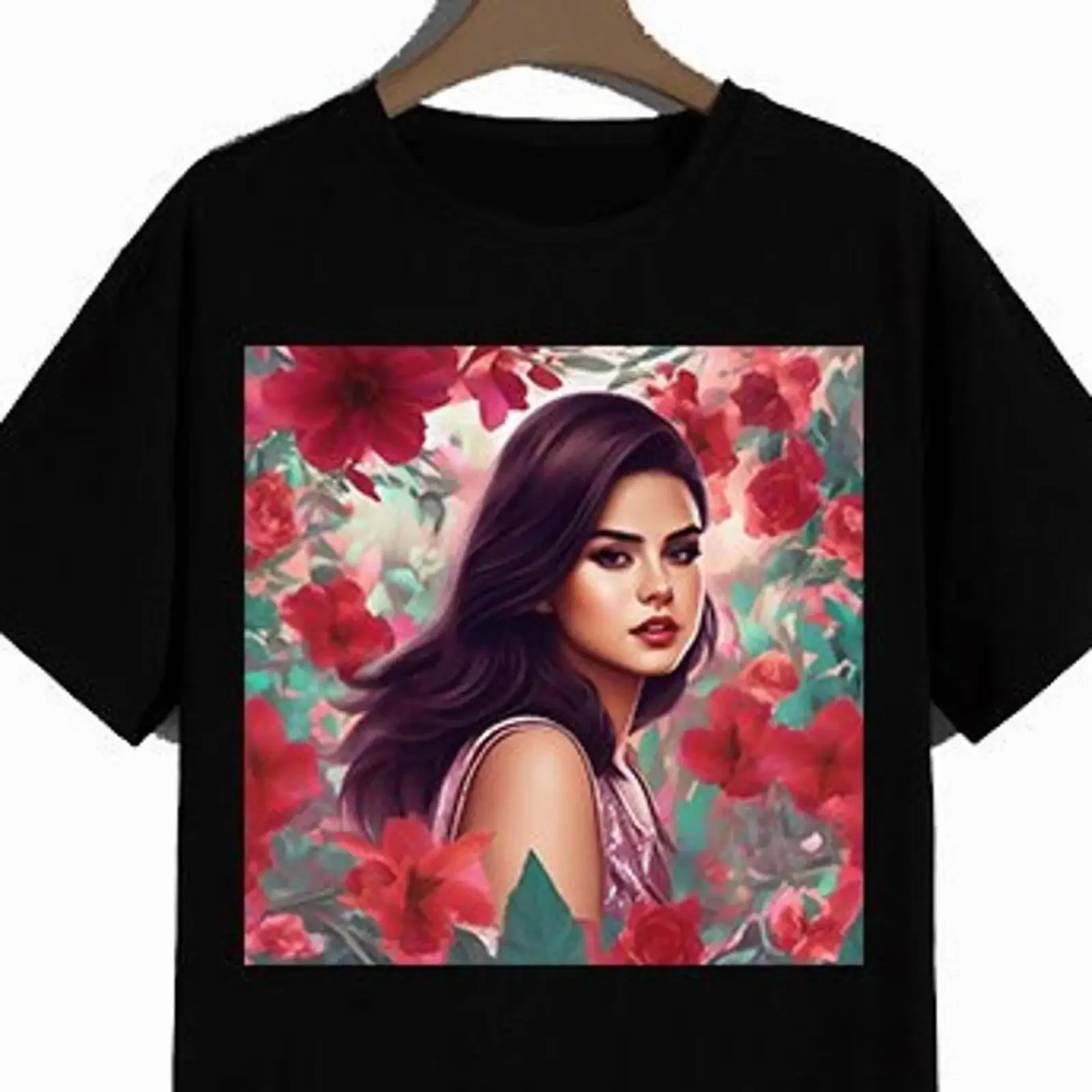 Selena Gomez Tshirt 3 , Selena Gomez Graphic Tee , Unisex and Women Shirts, digi