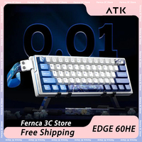 ATK Leviatan EDGE 60HE Magnetic Switch Mechanical Keyboard Wired 8000hz Office Gaming Aluminium Alloy Keyboard Custom Valorant