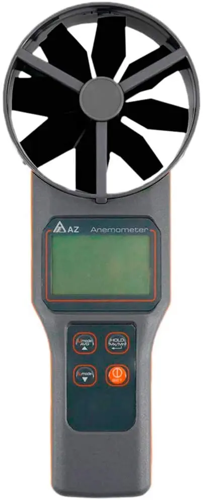 AZ8919 Anemometer Wind Speed Tester Carbon Dioxide Tester AZ-8919 DewPoint Temperature Meter