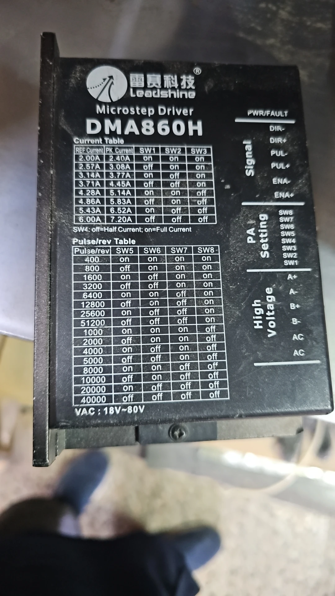 4pcs DMA860H driver 2pcs MSB15