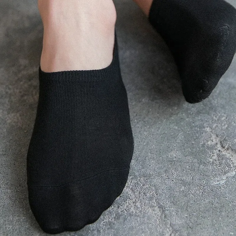 Summer Autumn 50/100 Pairs Men Women Boat Socks Non-slip Silicone Invisible Cotton Socks Male Ankle Sock Slippers Wholesale