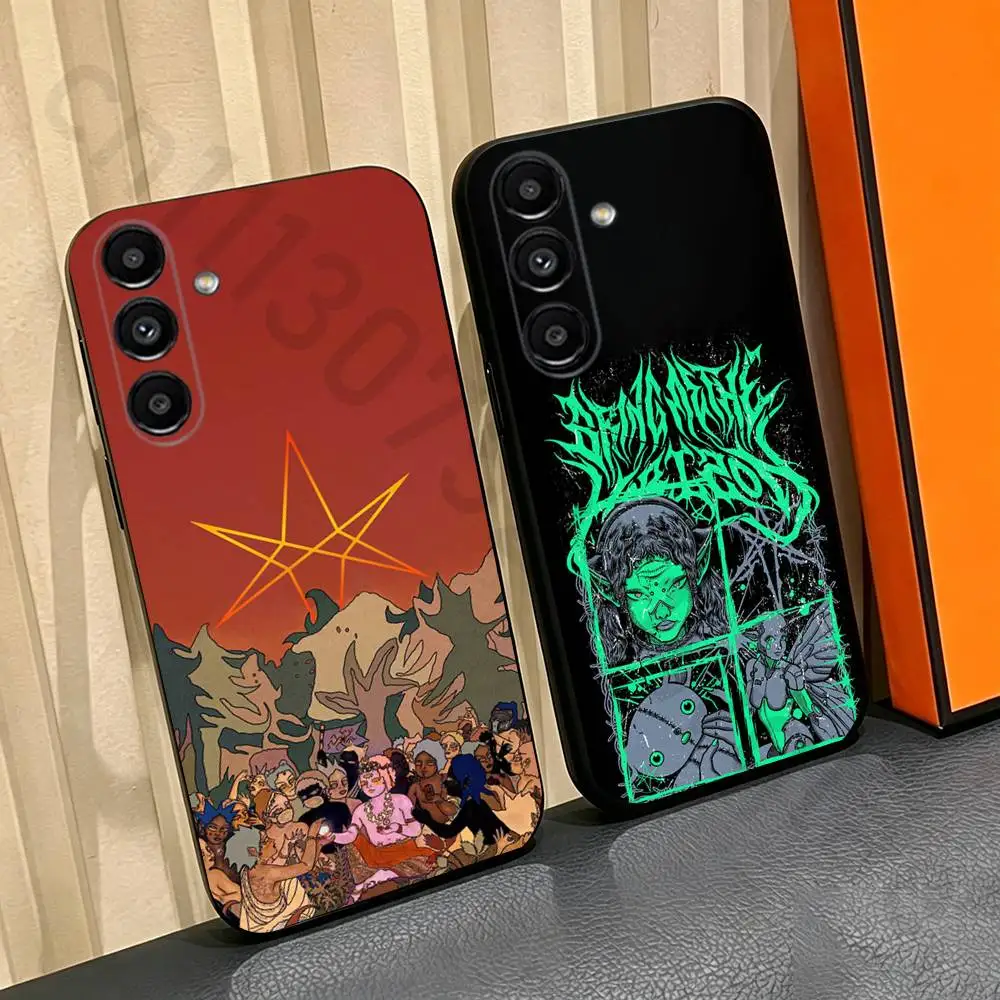 B-BringS Me The HorizonS  Phone Case For Samsung Galaxy A13,A21s,A22,A31,A32,A52,A53,A71,A80,Soft Black Shell