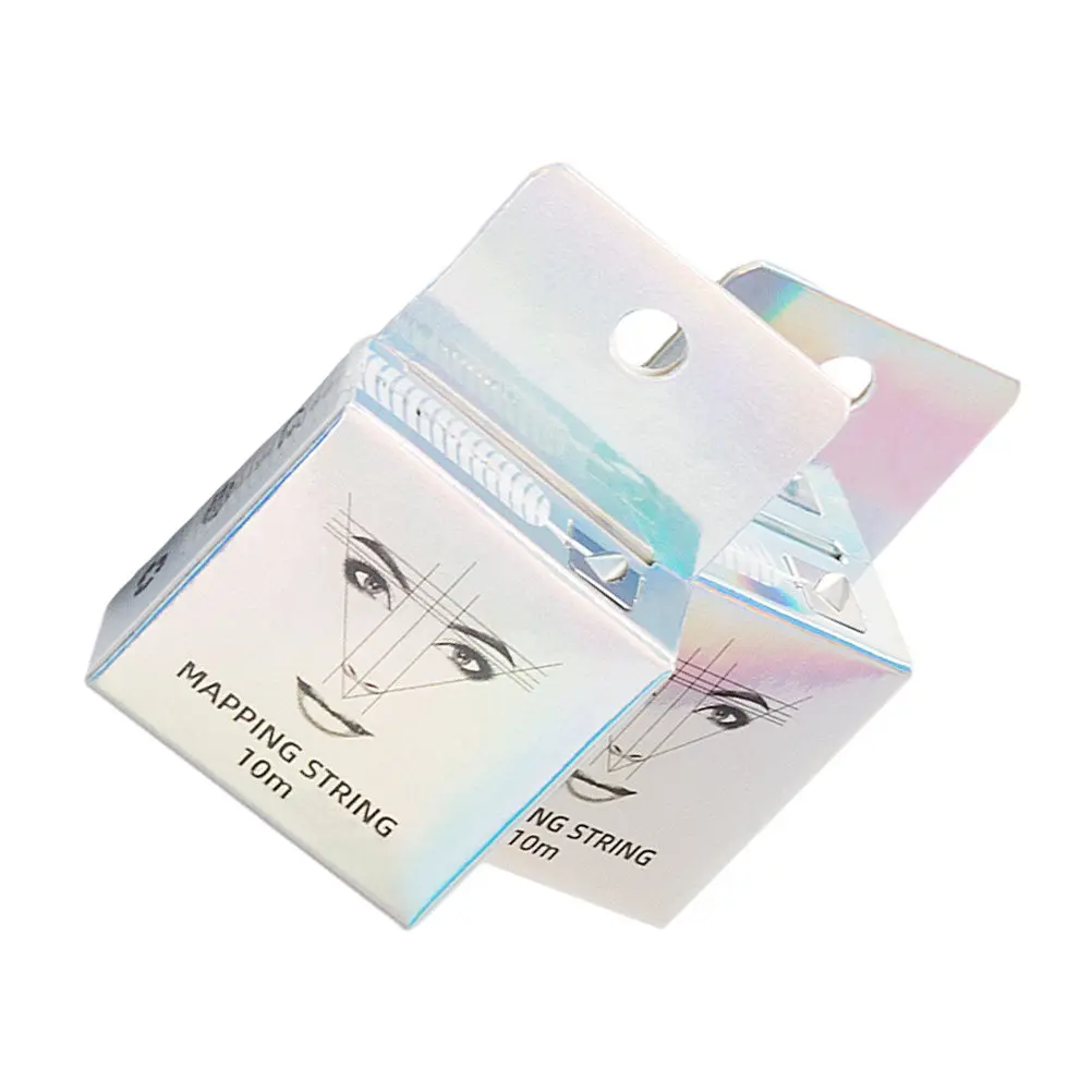 2Pcs Eyebrow Locating Line Box Convenient Precise Measuring Rulers for Symmetrical Natural Eyebrow Makeup Tool Auxiliary Drawing