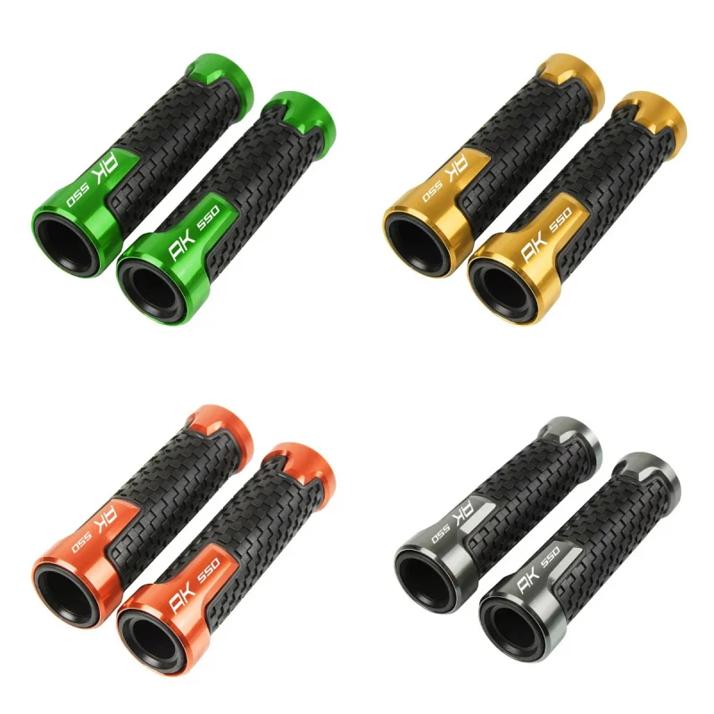 For KYMCO AK 550 AK550 2017 2019 2020 2018 2021 2022 Accessories Motorcycle Non Slip Handlebar Grip Throttle CNC Hand Bar Grips