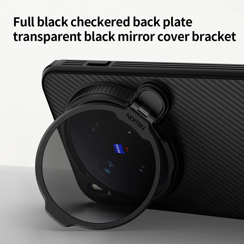 NILLKIN Etui Magsafe CamShield Prop z składaną osłoną obiektywu i podstawką do Vivo X300 Pro, magnetyczne etui na tył telefonu Vivo X300 — zdjęcie produktu 5