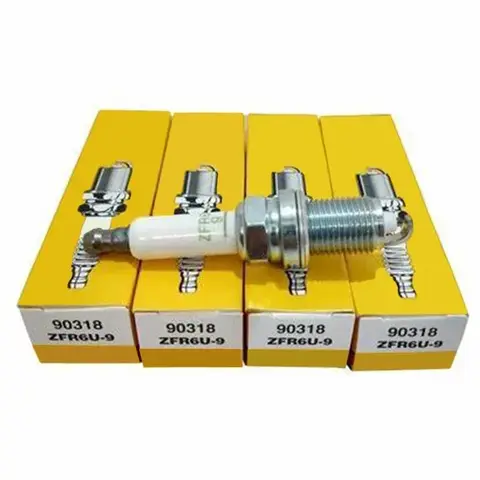 4/6PCS 90318 ZFR6U9 Chevrolet Aveo Kalos T250 T255 Cruze J305 J308 Orlando J309 Volt Erev 1.4 1.6 1.8 LDT 용 일반 점화 플러그